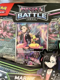 Pokemon TCG Marnie Rival Battle Deck Sealed with Morepeko promo card - Image 3