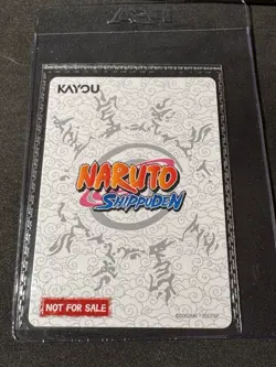 PSA Magazine x Kayou Exclusive NARUTO Uzumaki PROMO CARD December Sealed - Image 2