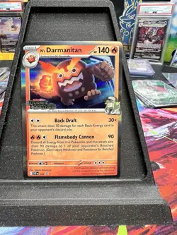 Pokemon TCG N's Darmanitan #181 Journey Together Staff Promo Card - Image 1