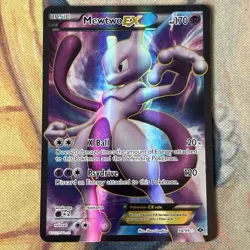 Mewtwo EX 98/99 Next Destinies Ultra Rare Textured Full Art Holo Pokemon Card LP - Image 1