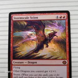 Magic: The Gathering - Tarkir: Dragonstorm ~ Mythic ~ Stormscale Scion (Foil) - Image 2