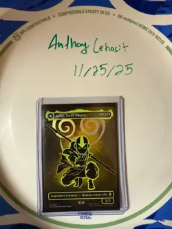Aang, Swift Savior (Borderless) (Neon Ink Foil) Avatar: The Last Airbender Foil - Image 1
