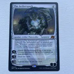 MTG - The Aetherspark - aether drift NM - Image 1