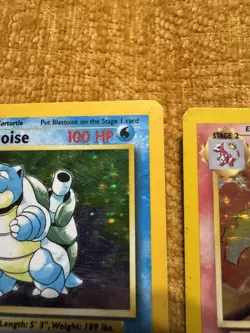 Pokemon TCG Base Set Charizard, Blastoise, Venusaur MP-HP READ DESCRIPTION - Image 3