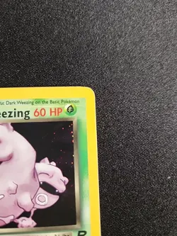 Pokemon TCG Dark Weezing Team Rocket 14 Holo Unlimited Holo Rare NM - Image 3