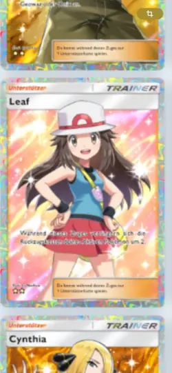 Pokemon TCG Pocket Misty/Mars/Leaf - Image 3