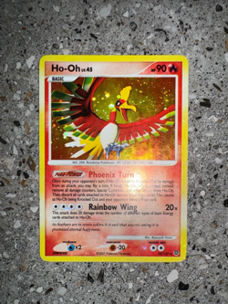 Pokemon TCG Cards Ho-Oh 10/132 Secret Wonders Holo Rare PLAYED * Holo Bleed * - Image 4