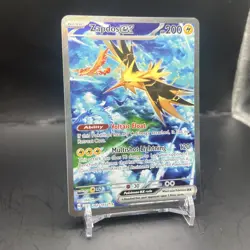 Pokemon TCG Zapdos EX Card 202-165 SIR Scarlet Violet 151 set - Image 2