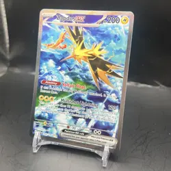 Pokemon TCG Zapdos EX Card 202-165 SIR Scarlet Violet 151 set - Image 3