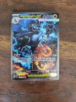 Mega Charizard X ex - 125/094 - SIR - Phantasmal Flames - ENG Pokemon Card - Image 1