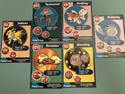 1999 Mewtwo Strikes Back Burger King Promo PokeTrivia Pokemon Cards - Lot Of 21 - Image 2