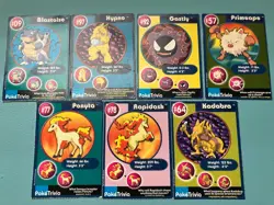 1999 Mewtwo Strikes Back Burger King Promo PokeTrivia Pokemon Cards - Lot Of 21 - Image 3