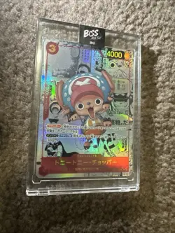 One Piece TCG card EB01-006 SR Parallel Tony Tony Chopper Japanese - Manga Rare - Image 1