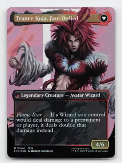 Kuja, Genome Sorcerer (Borderless) (Surge Foil) FINAL FANTASY MTG Card - Image 2