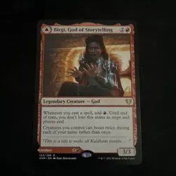 MTG - 1 x Birgi, God of Storytelling - Rare God - Kaldheim (KHM) - M/NM - Image 1
