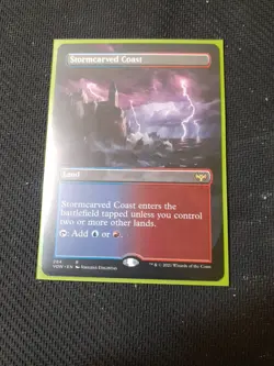 Stormcarved Coast - Borderless - VOW - NM - MTG - Image 1