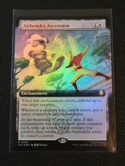 Airbender Ascension (Extended Art Foil) #364 - Avatar: The Last Airbender - TLA - Image 1