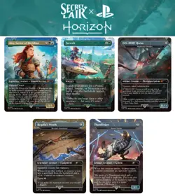 Magic the Gathering Secret Lair x Horizon: Into the Forbidden West Non Foil - Image 1