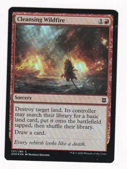 MTG: Zendikar Rising: Foil: Cleansing Wildfire - Image 1