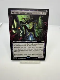 Ancient Cellarspawn (Extended Art) Commander: Duskmourn: House of Horror Regular - Image 1