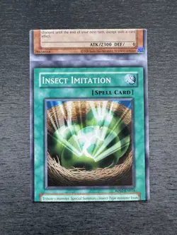 YuGiOh! Insect Imitation RP02-EN016 - Error Misprint Miscut Mint Pack Fresh - Image 1