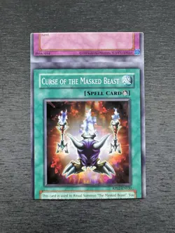 YuGiOh! Curse Of The Masked Beast RP02 - Error Misprint Miscut Mint Pack Fresh - Image 1