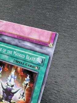 YuGiOh! Curse Of The Masked Beast RP02 - Error Misprint Miscut Mint Pack Fresh - Image 3