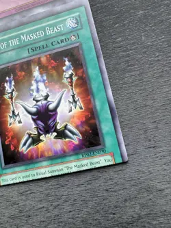YuGiOh! Curse Of The Masked Beast RP02 - Error Misprint Miscut Mint Pack Fresh - Image 4