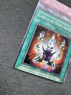 YuGiOh! Curse Of The Masked Beast RP02 - Error Misprint Miscut Mint Pack Fresh - Image 5