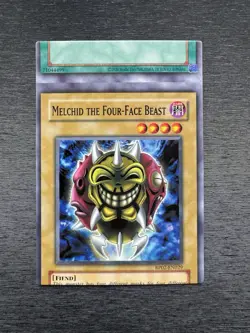 YuGiOh! Melchid The Four-Face Beast RP02-EN029 - Error Misprint Miscut Mint - Image 1