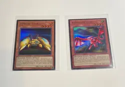 Yu-Gi-Oh! Z-Metal Tank #LCKC-EN007 & Y-Dragon Head #LCKC-EN006 Ultra Rare (NM) - Image 1