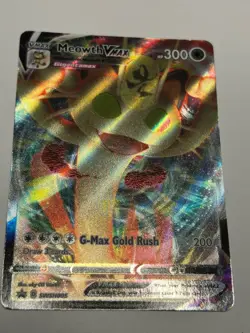 Meowth VMAX SWSH005 SWSH: Sword & Shield Promo Cards Holo - Image 1
