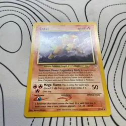 Pokemon TCG Entei Neo Revelation Card 17/64 Unlimited Rare LP - Image 2