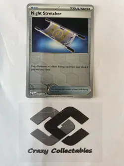 Pokemon Cards Night Stretcher Reverse Holo Trainer 061/064 Shrouded Fable Card - Image 1