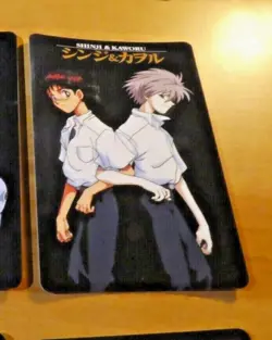 NEON GENESIS EVANGELION PP VENDING CARDDASS CARD REG CARTE NO.22 JAPAN 1996 MINT - Image 1