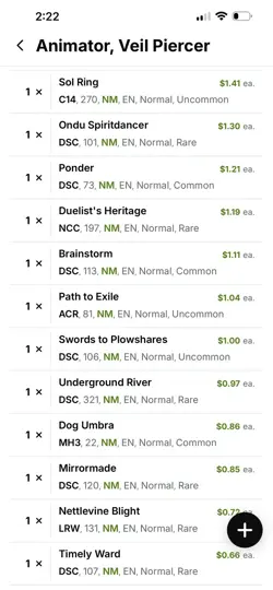 Animator, Veil Piercer Commander Deck - Custom Built - Elite - MTG - EDH - Image 2
