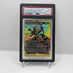 PSA 10 GEM MINT Ketramose, the New Dawn #549 - MTG Aetherdrift First-Place Foil - Image 1