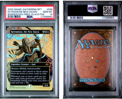 PSA 10 GEM MINT Ketramose, the New Dawn #549 - MTG Aetherdrift First-Place Foil - Image 3