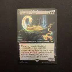 Enduring Tenacity (EXTENDED FOIL) - Duskmourn (Magic/MTG) (NM) - Image 1