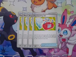 4x Bug Catching Set 102/131 x4 - Prismatic Evolutions - Pokemon TCG - Playset - Image 1