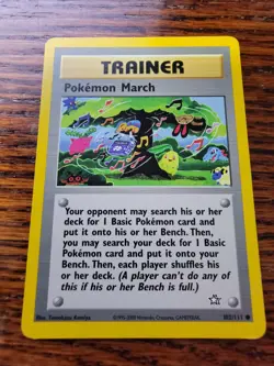 Pokemon March 102/111 Neo Genesis-Unlimited Edition Regular - Image 1