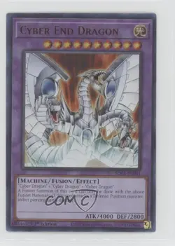 Cyber End Dragon (UR) 1st Ed. YuGiOh Structure Deck: Strike #SDCS-EN041 - Image 1