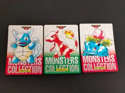 Pokemon card Bandai Carddass 1996 Wartortle Charmeleon Ivysaur Japanese eb223 - Image 1