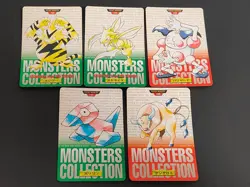 Pokemon card Bandai Carddass 1996 Scyther Electabuzz Porygon lot Japanese eb223 - Image 1