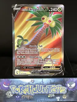 Pokemon Card Alolan Exeggutor V 071/078 Pokemon GO Ultra Rare L/P - Image 1