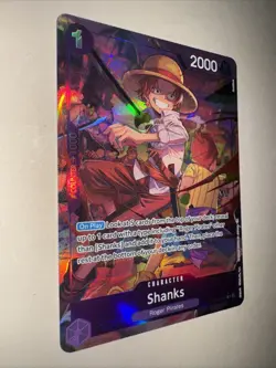 One Piece Shanks Alt Art AA OP13-065 English Card Game TCG CCG - Image 2