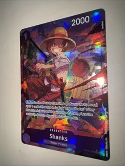 One Piece Shanks Alt Art AA OP13-065 English Card Game TCG CCG - Image 3