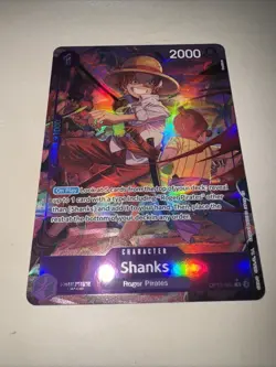 One Piece Shanks Alt Art AA OP13-065 English Card Game TCG CCG - Image 4