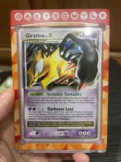 Pokemon Giratina LV. X Holo Card 124/127 Platinum Moderately Played - Image 1