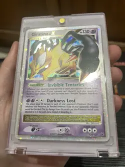 Pokemon Giratina LV. X Holo Card 124/127 Platinum Moderately Played - Image 2